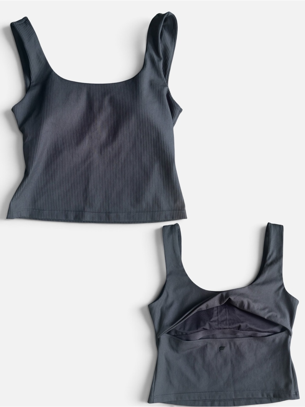 Fabletics scoop black tank
